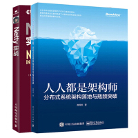 《正版Netty实战+人人都是架构师:分布式架构落地与瓶颈突破 2本 分布式架构》[45M]百度网盘|亲测有效|pdf下载