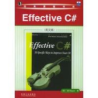 《EffectiveC#——经典原版书库》[29M]百度网盘|亲测有效|pdf下载