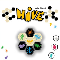 《桌游 Hive /虫虫蜂房 含蚊子瓢虫团子虫扩 木质版桌面游戏》[53M]百度网盘|亲测有效|pdf下载