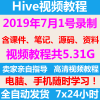 《2019hive视频教程Hive数据仓库设计hive大数据项目实战教程》[40M]百度网盘|亲测有效|pdf下载